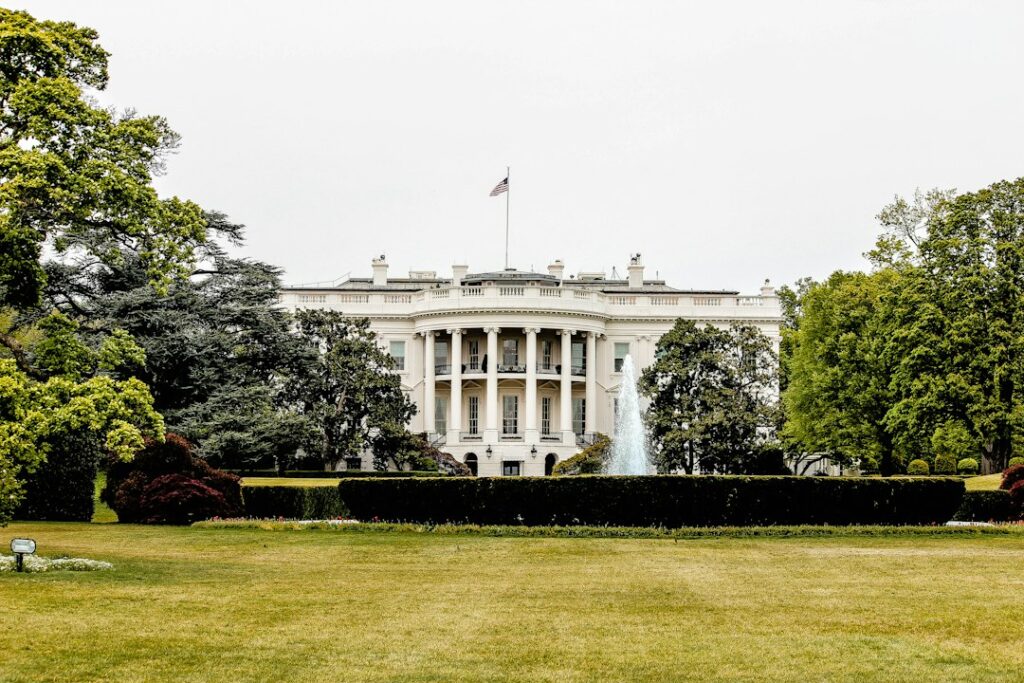 The White House in Washington DC