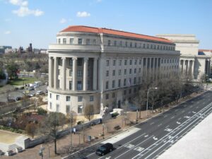 Federal Trade Commission building in Washington DC